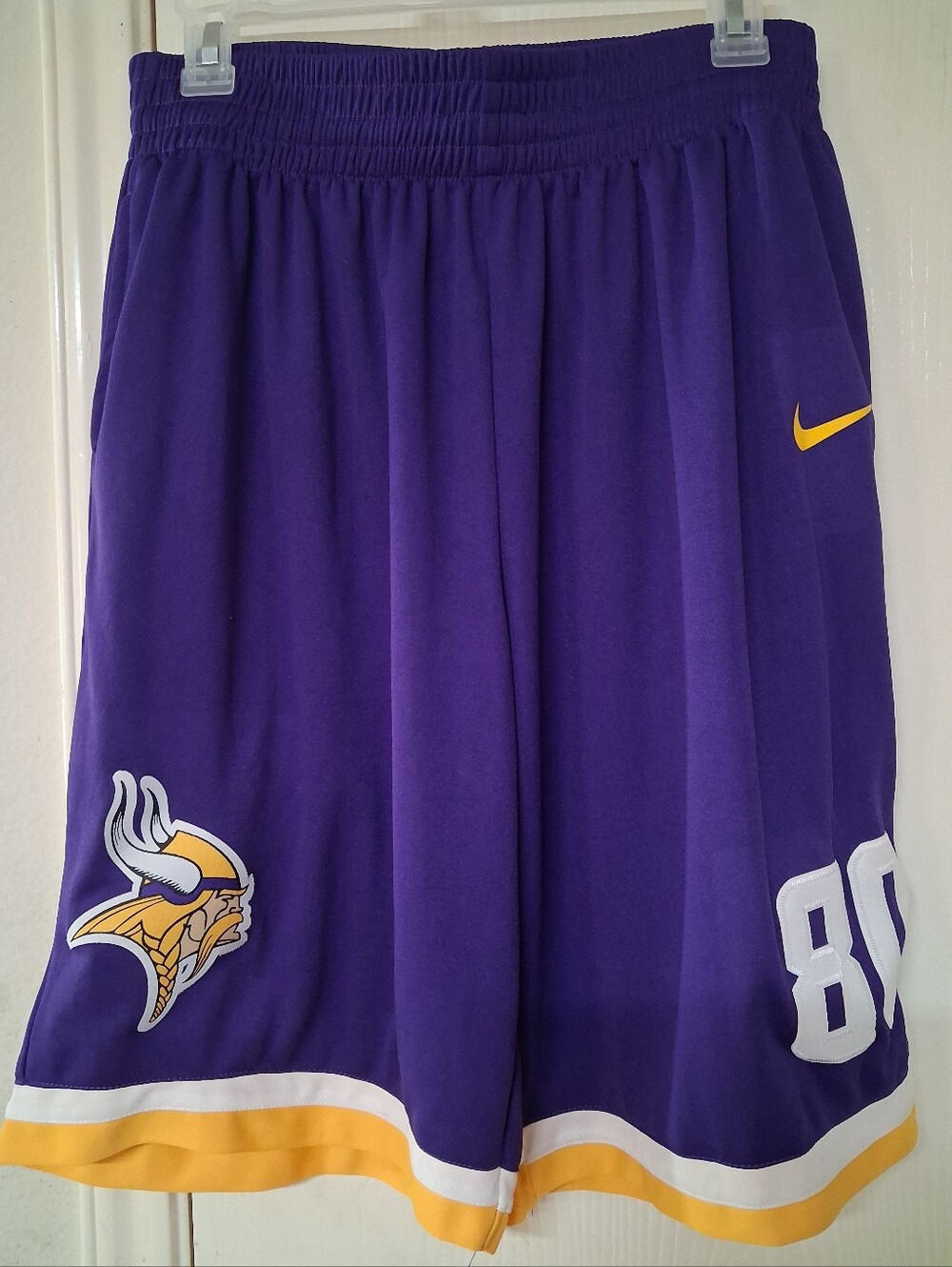 Minnesota Vikings Nike NFL Chris Carter #80 Football Shorts Size: XL